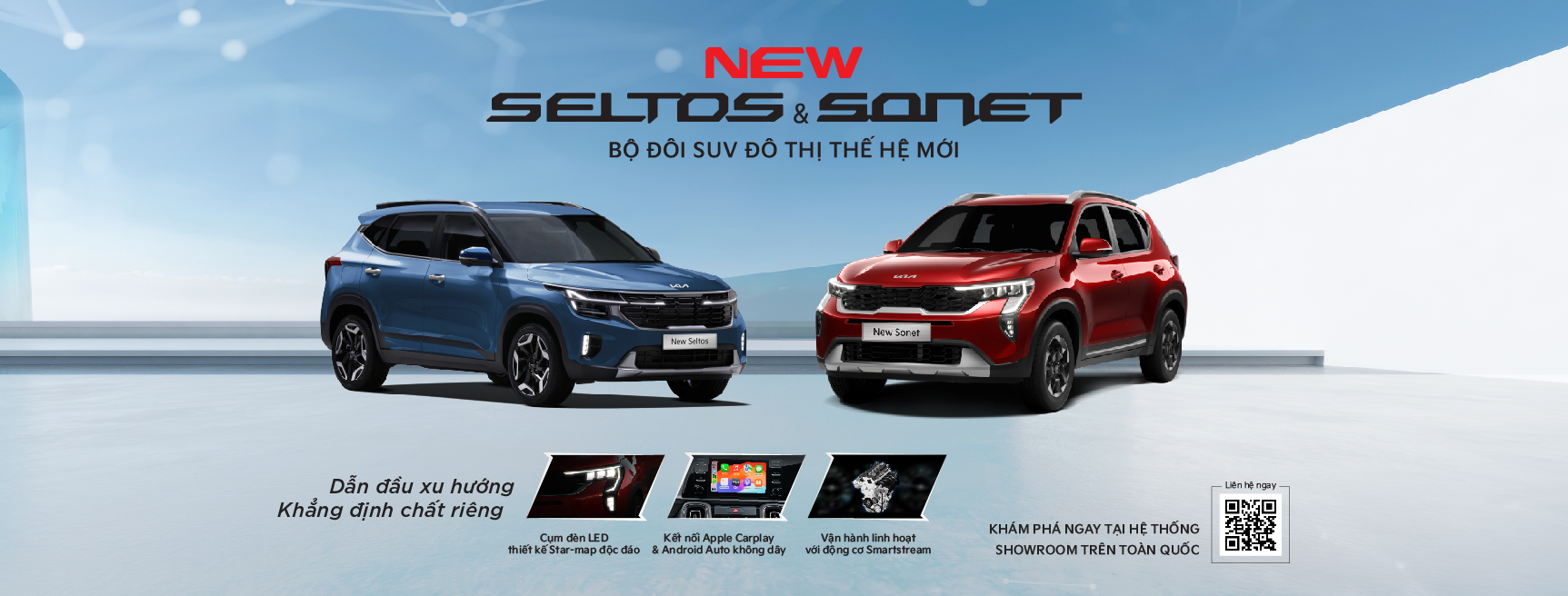 THACO AUTO Phạm Văn Đồng giới thiệu “ New Seltos & New Sonet – Bộ đôi SUV đô thị thế hệ mới”